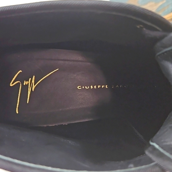 Giuseppe Zanotti Camo Wedge Ankle Boots Size 40.5 - Picture 9 of 9